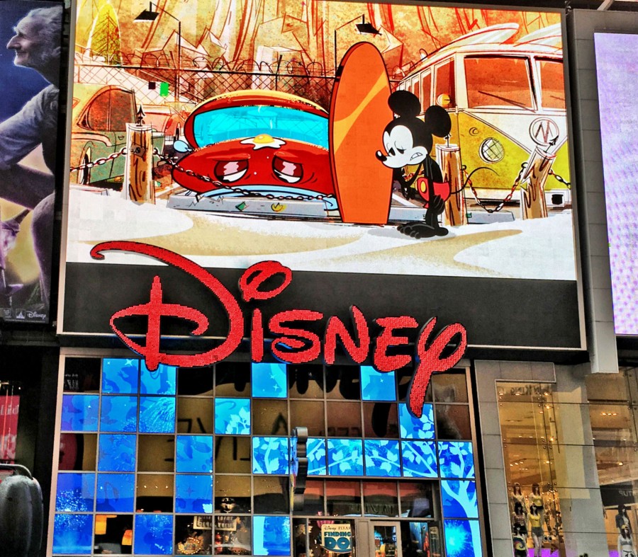 Time Square Disney Store Hidden Mickey CMS Bot