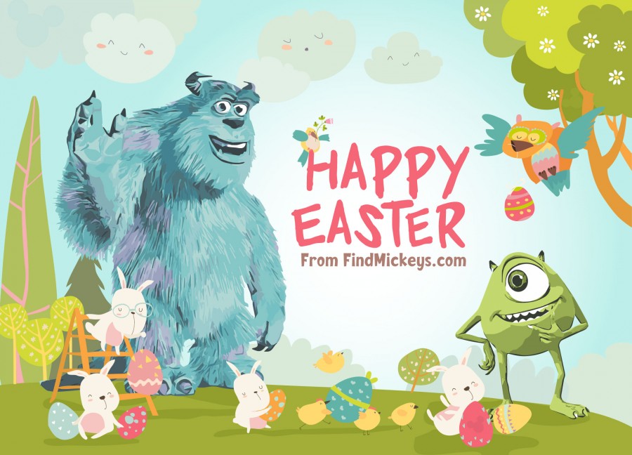 Happy Easter from Find Mickeys CMS Bot