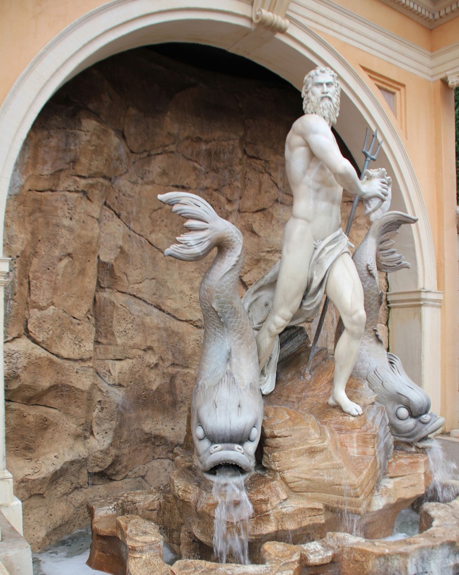 Neptune's Fountain in Italy Pavilion Hidden Mickey Find Mickeys
