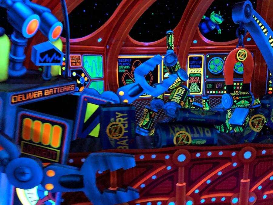 Buzz Lightyear's Space Ranger Spin Hidden Mickey CMS Bot