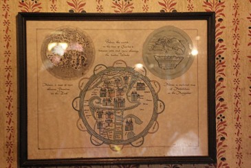 Columbia Harbour House Hidden Mickey Map Find Mickeys