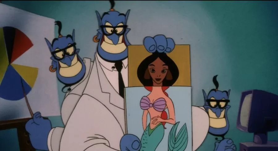 Aladdin and the King of Thieves Hidden Little Mermaid