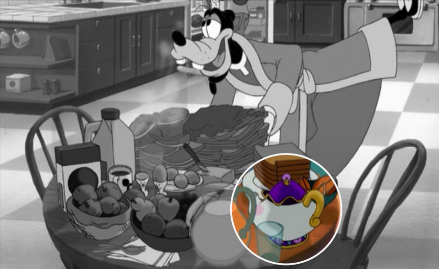 An Extremely Goofy Movie Hidden Mrs. Potts and Hidden Mickeys Find Mickeys