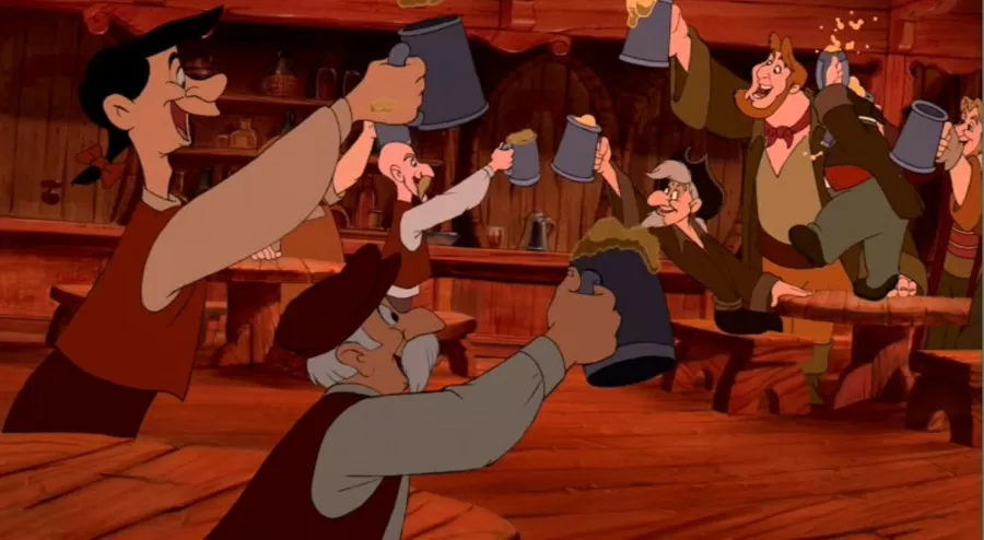 Bar Hidden Mickey