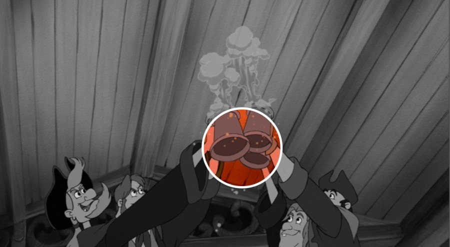 Toast To Gaston Hidden Mickey Find Mickeys