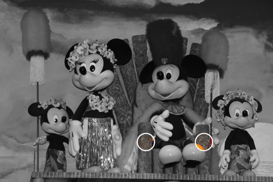 Disney's Polynesian Resort Boutiki Store Hidden Mickey Find Mickeys