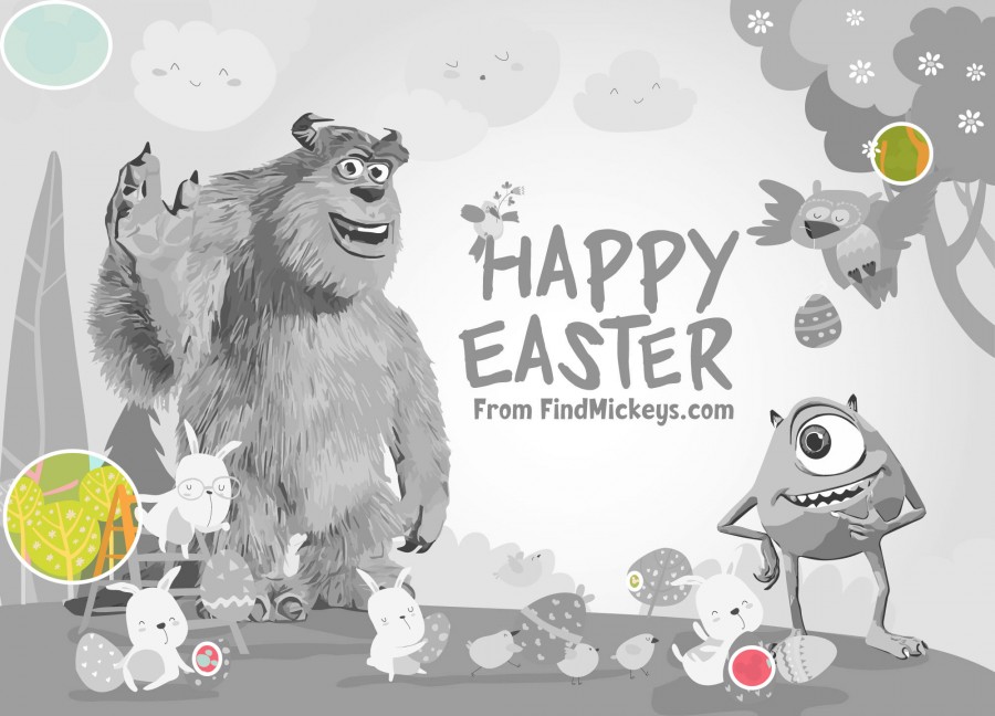 Happy Easter from Find Mickeys Find Mickeys
