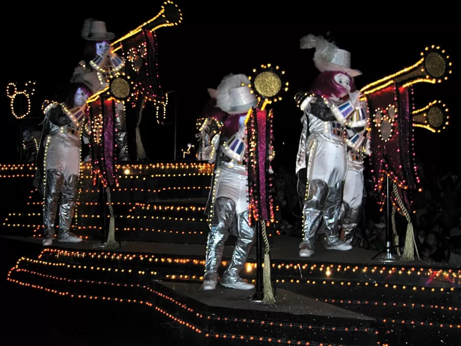 Electric Hidden Mickeys