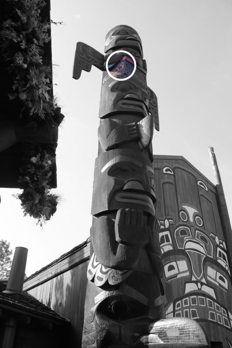 Epcot Canada Totem Pole Hidden Mickey Find Mickeys