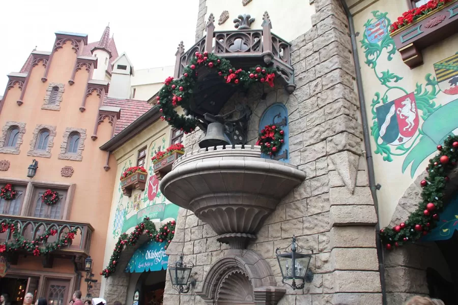 Epcot Germany Pavilion  Hidden Mickey