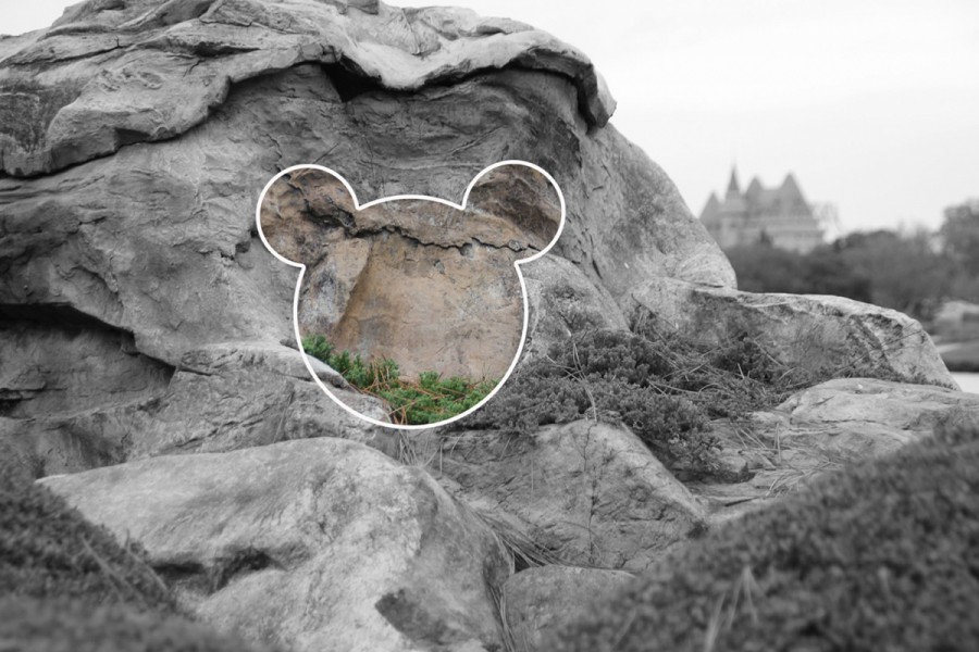 Epcot Japan Pavilion Rock Hidden Mickey Find Mickeys