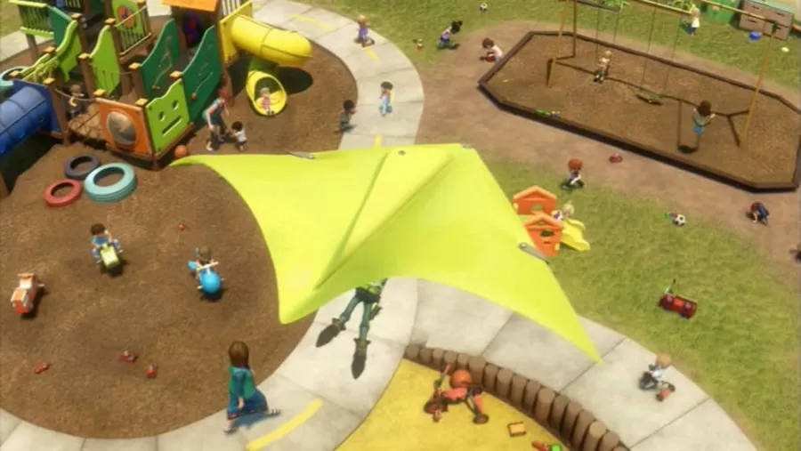 Sunnyside Playground Hidden Mickey