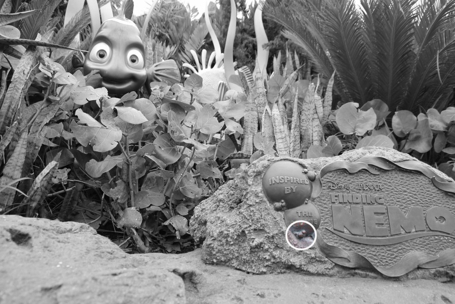 Finding Nemo Statue Hidden Mickey Find Mickeys
