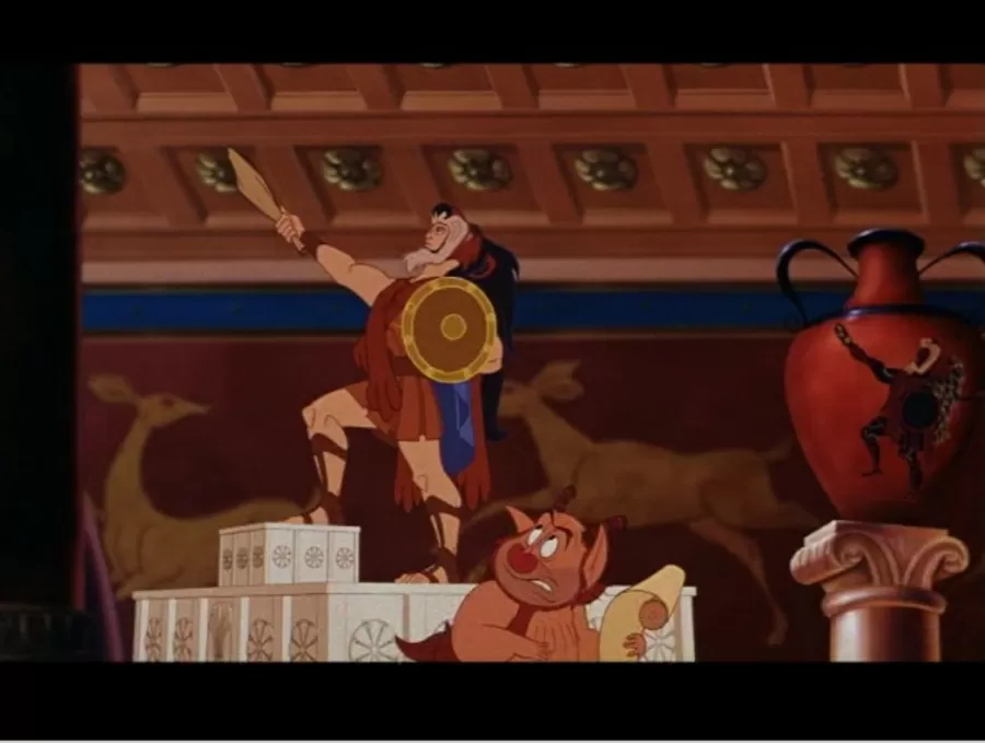 Hercules Hidden Scar from Lion King