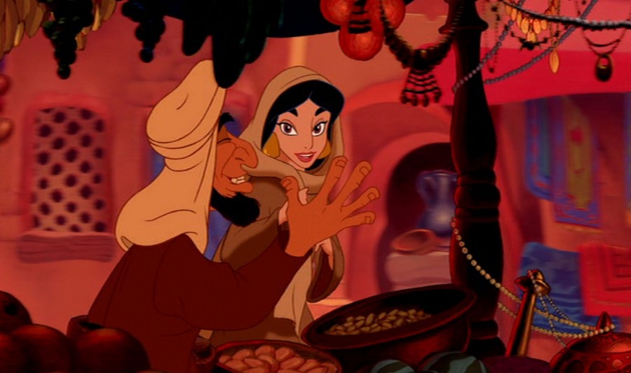 Aladdin peasant girl Hidden Mickey Find Mickeys