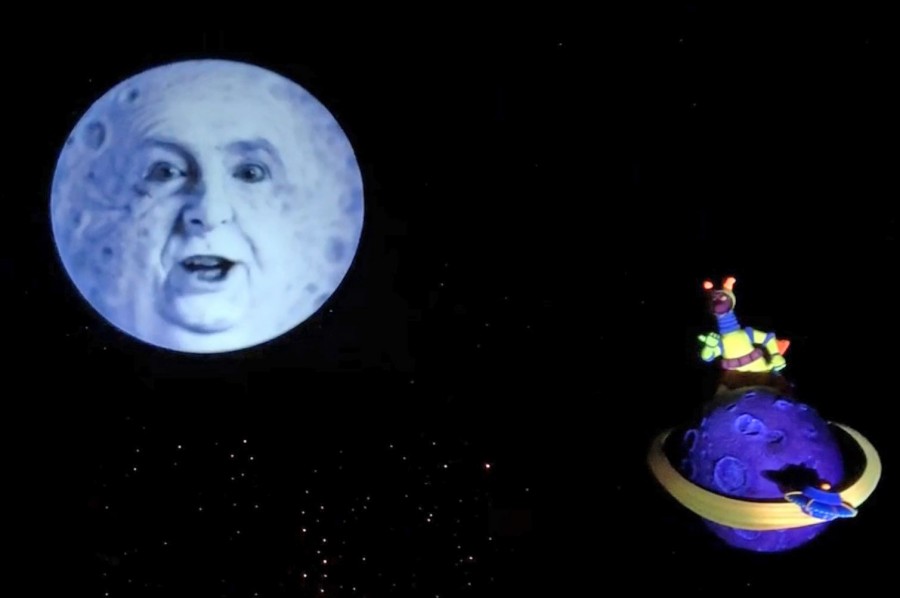 Imagination Ride Hidden Mickey