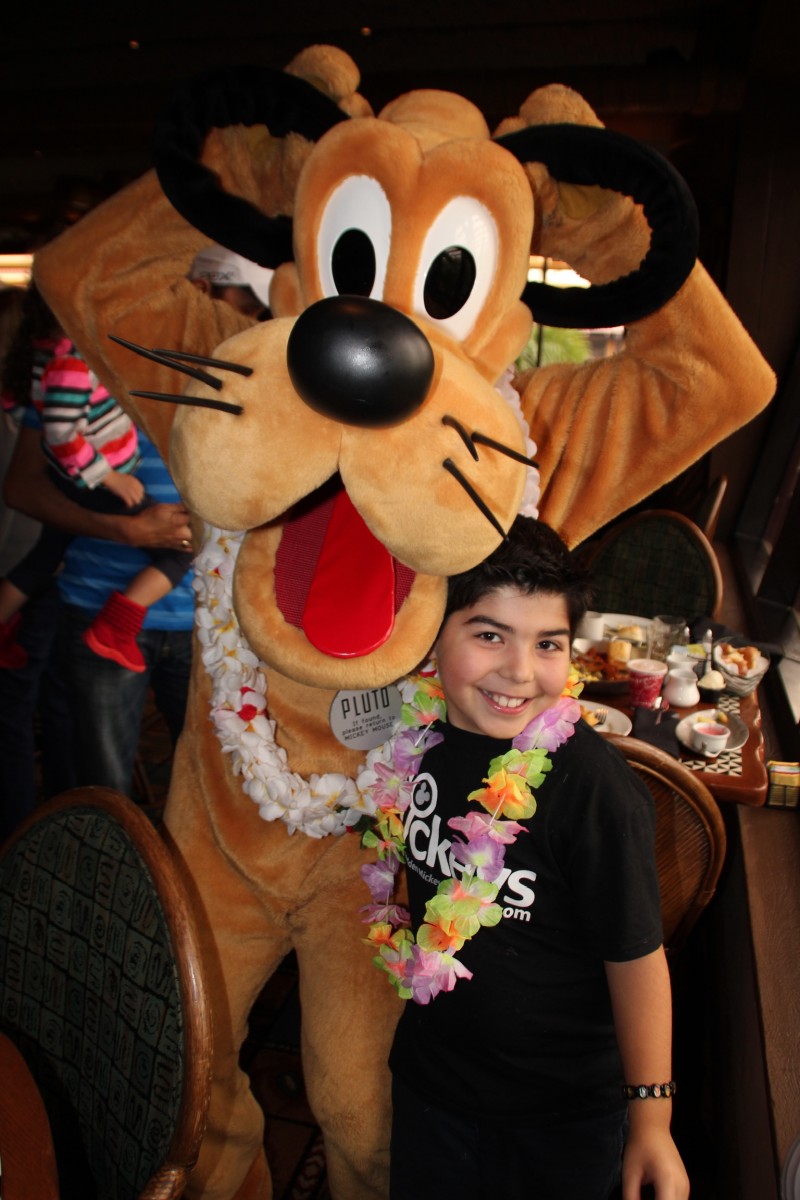 About Find Mickeys and Our Quest to Find Hidden Mickeys - Pluto making a Hidden Mickey