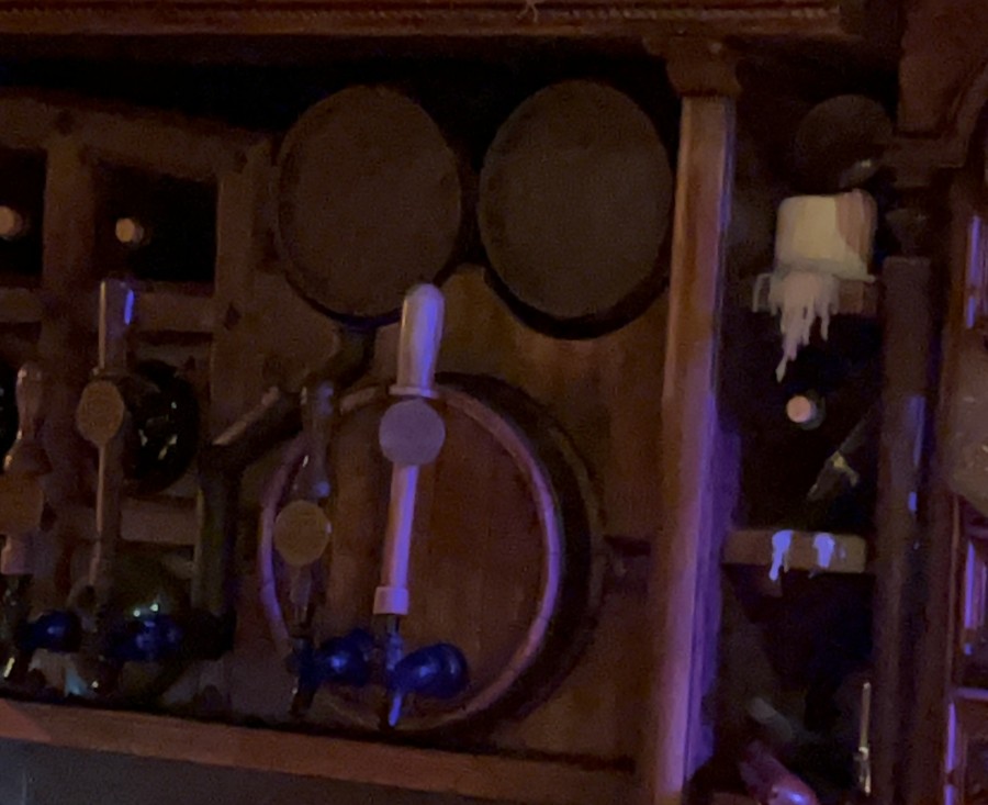 Pirates of the Caribbean's Beak and Barrel Hidden Mickey