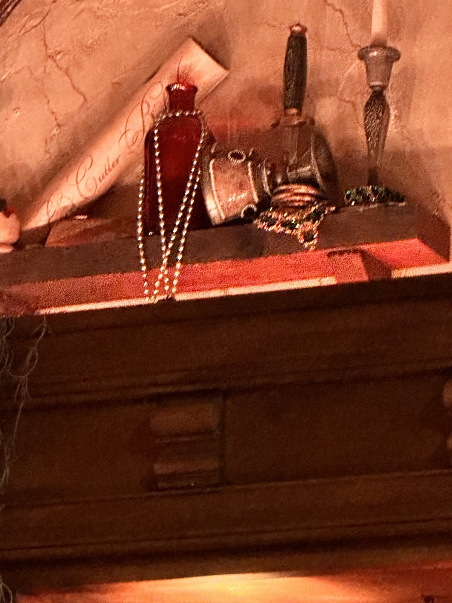 Pirates of the Caribbean's Beak and Barrel Hidden Mickey