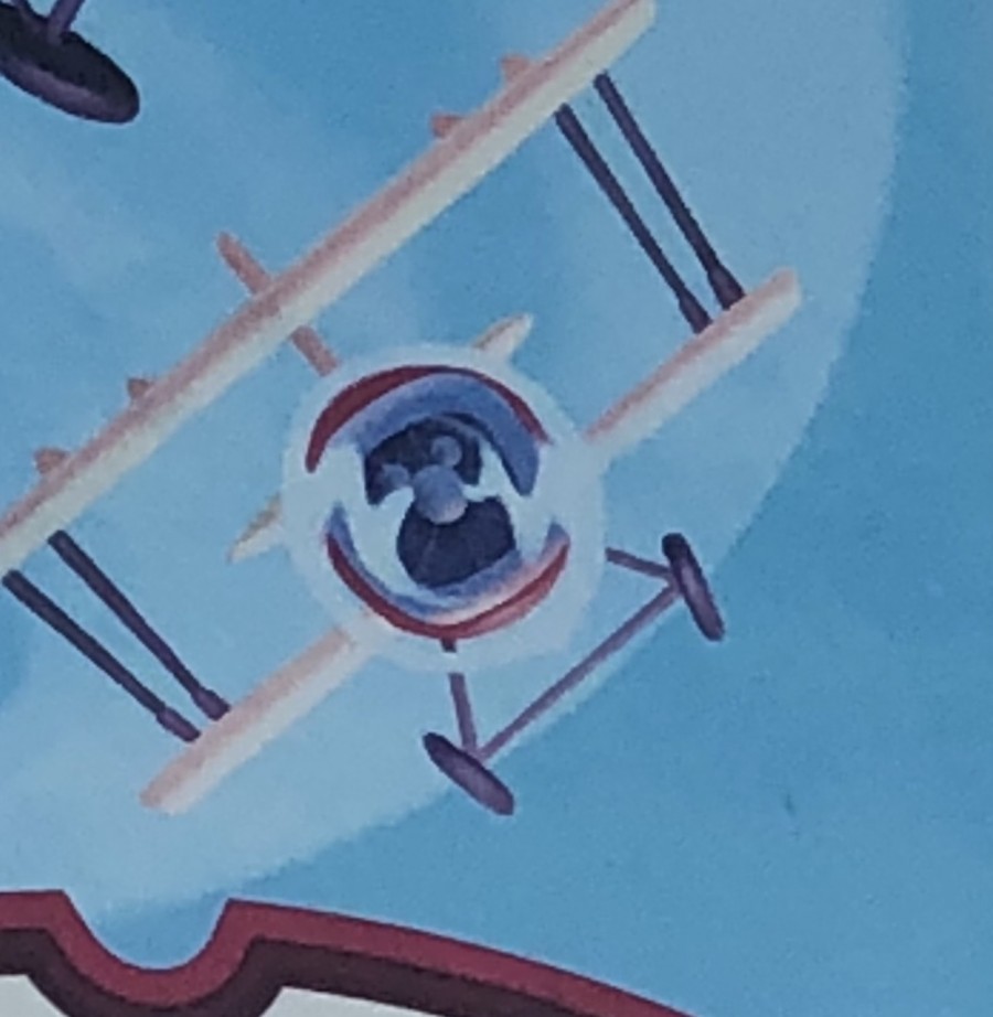 The Barnstormer Hidden Mickey