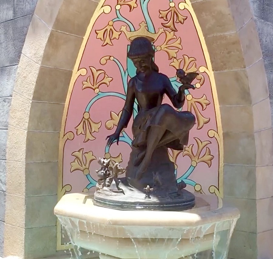 Cinderella Fountain Hidden Secret
