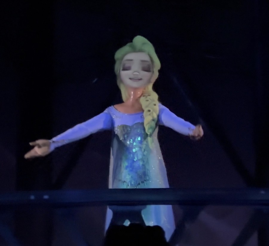 Out with the projections, in with the magic! - Previous projection