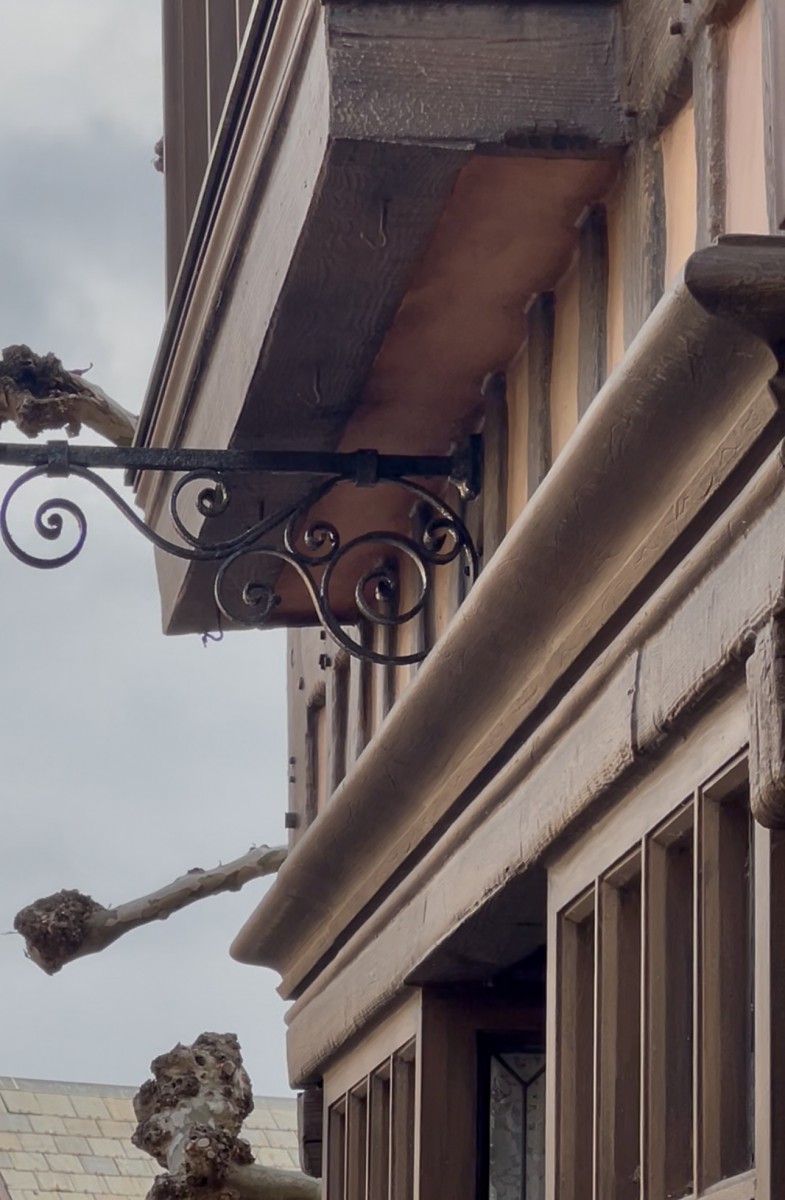 Ironwork Hidden Mickey