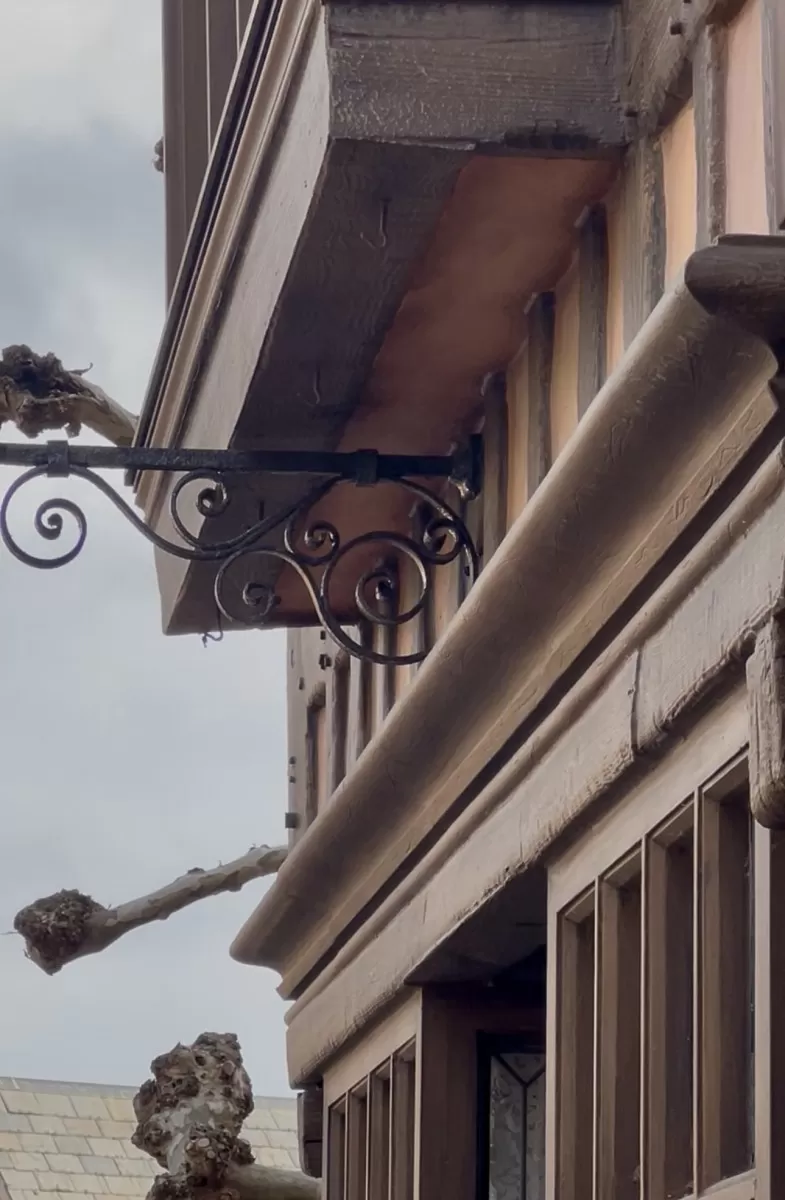 Ironwork Hidden Mickey