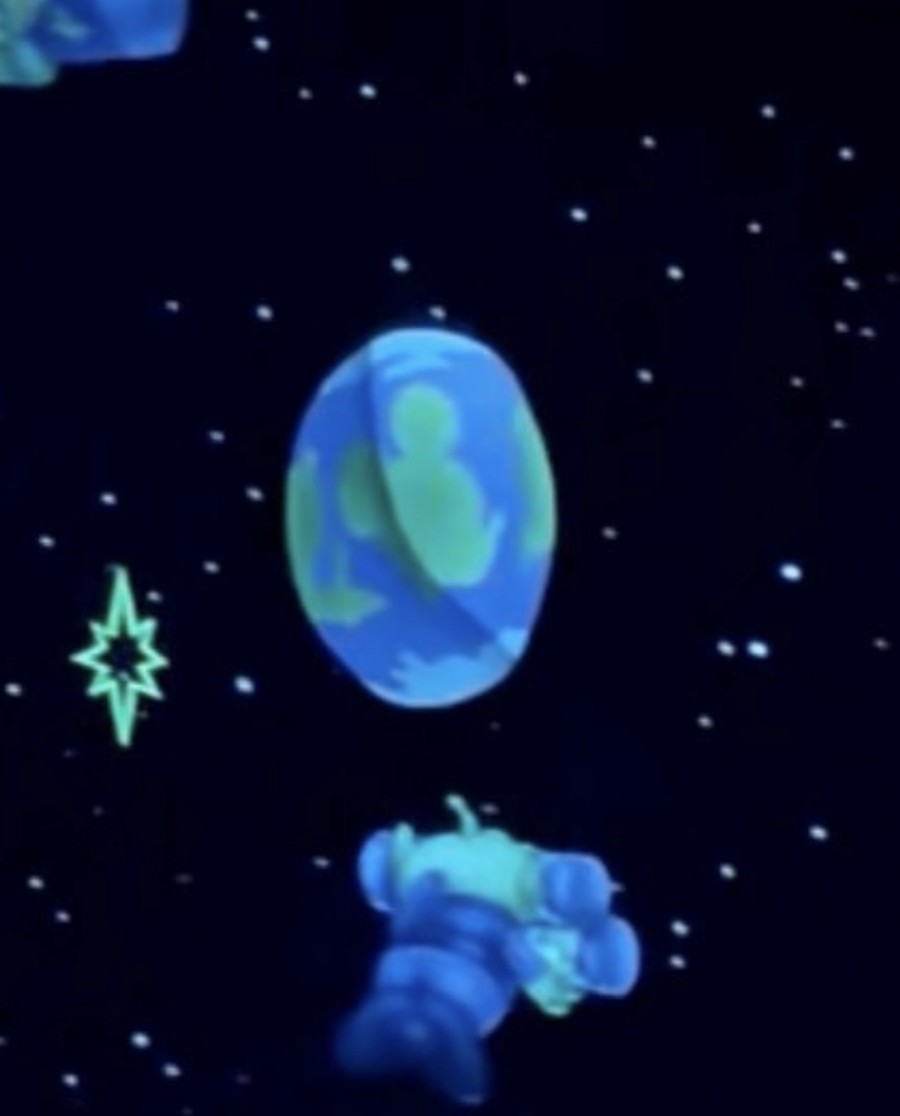 Buzz Lightyear Hidden Mickey Planet