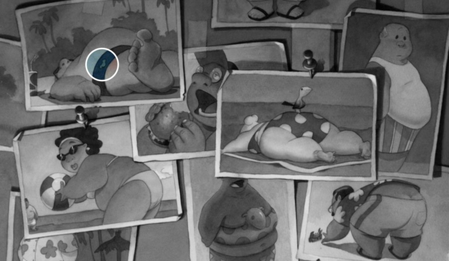 Lilo & Stitch Bathing Suit Hidden Mickey Find Mickeys