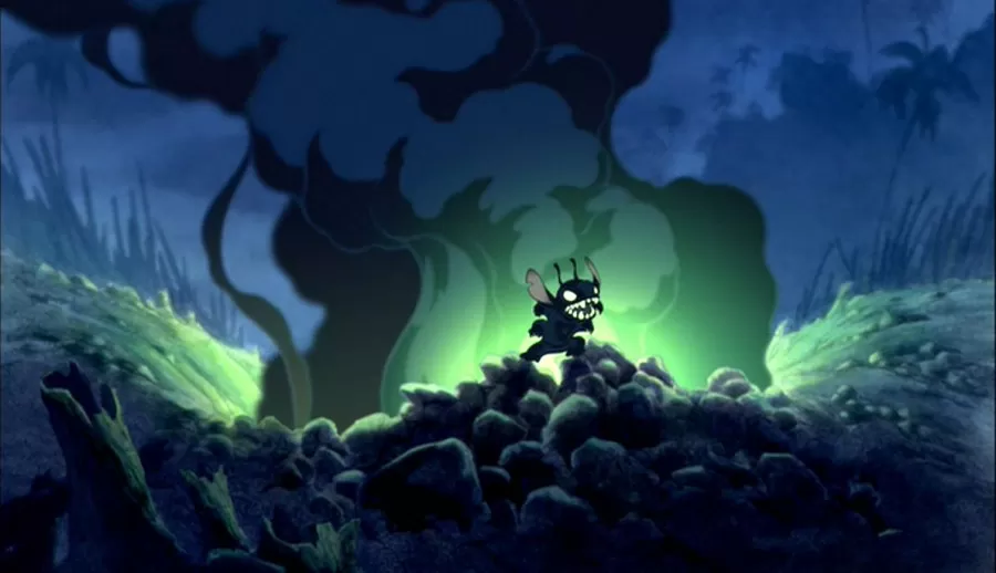 Lilo & Stitch Landing Hidden Mickey