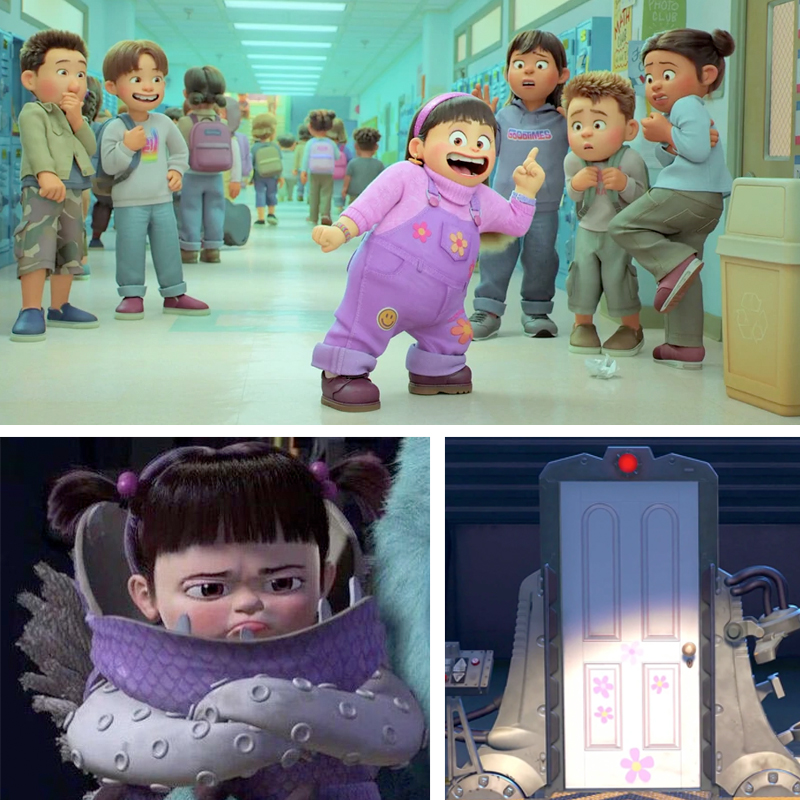 Is Abby Park from Turning Red actually Boo from Monsters Inc Find Mickeys