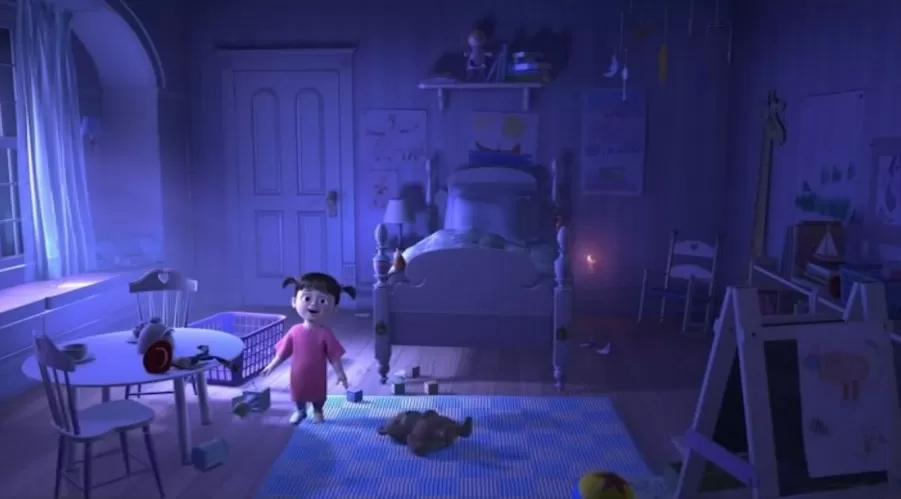 Monsters, Inc. Hidden Jessie
