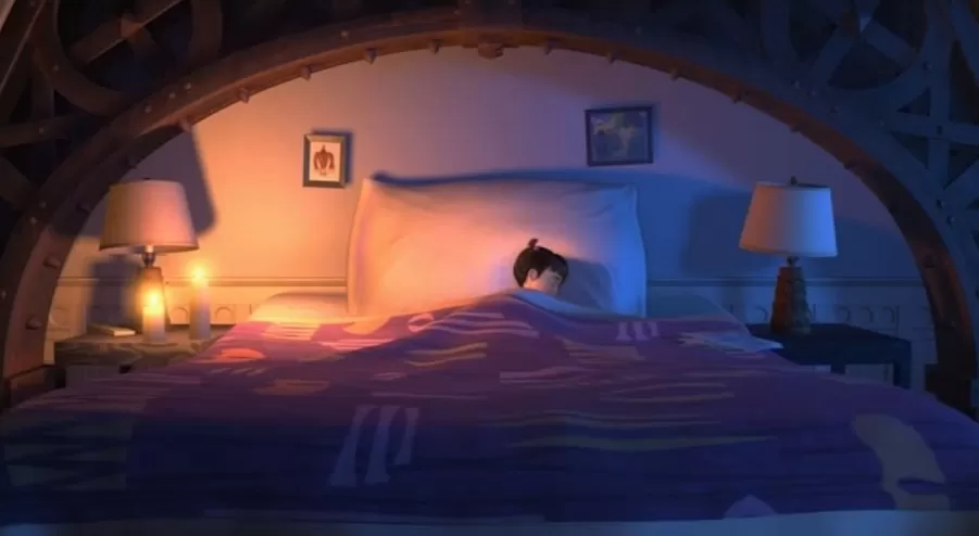 Monsters, Inc. Room Hidden Mickey