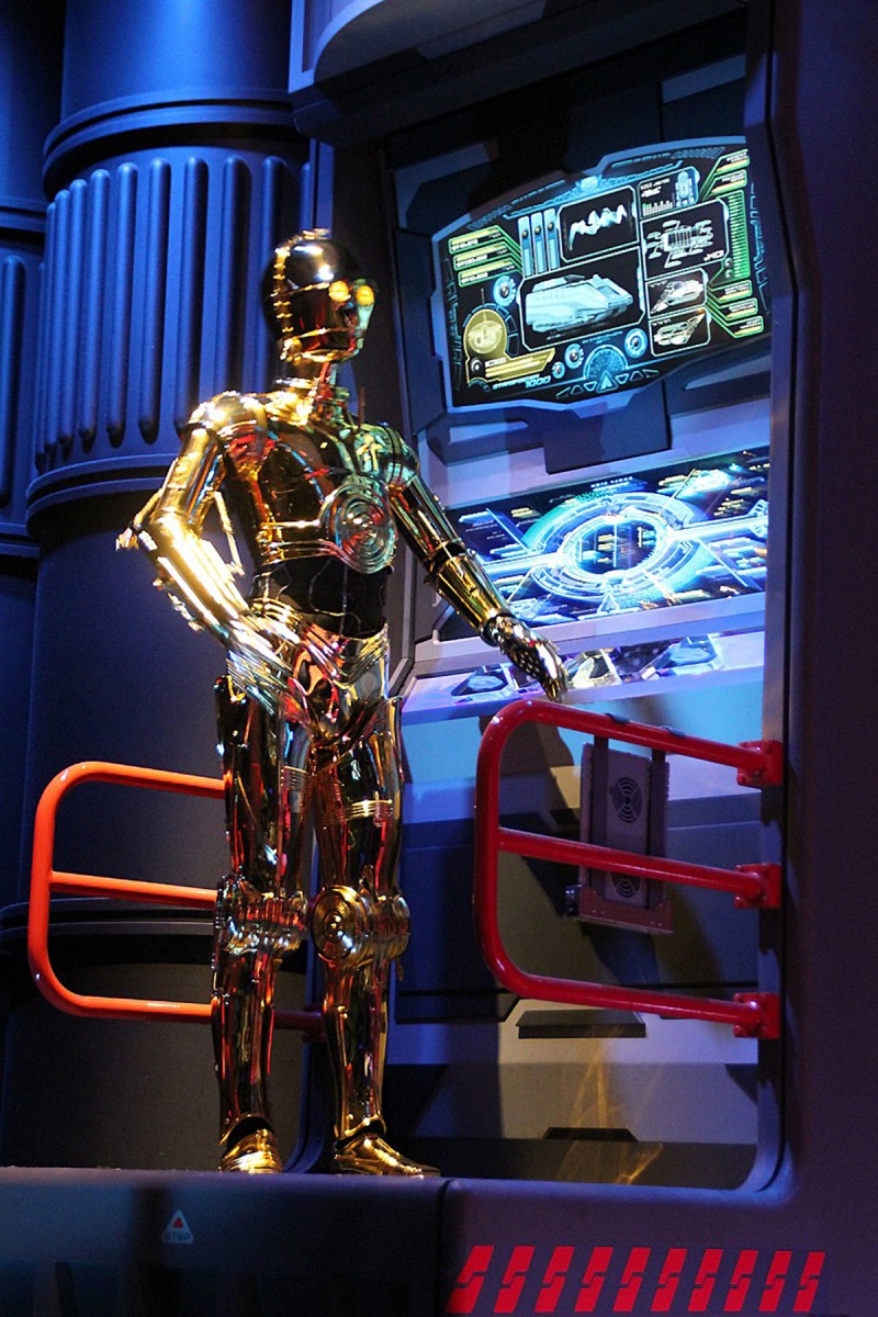 Star Tours C-3PO Hidden Mickey CMS Bot