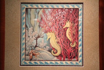 Aulani Resorts Guest Room Sea Art Hidden Mickey Find Mickeys