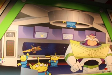 Buzz Lightyear's Space Ranger Spin Hidden Mickey Find Mickeys