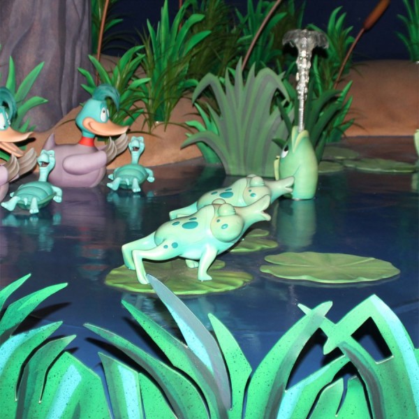 Hidden Mickey: The Little Mermaid Frog Hidden Mickeys