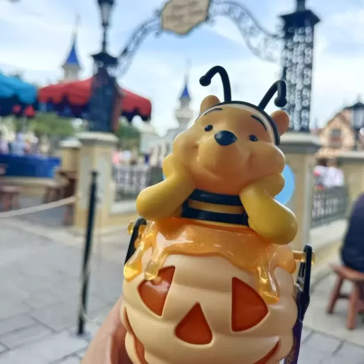Adorable Halloween Bee Pooh Sipper