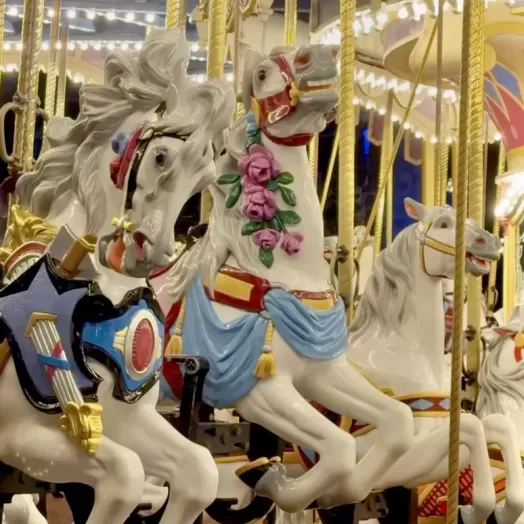 Spotting Cinderella’s Royal Steed at Magic Kingdom!