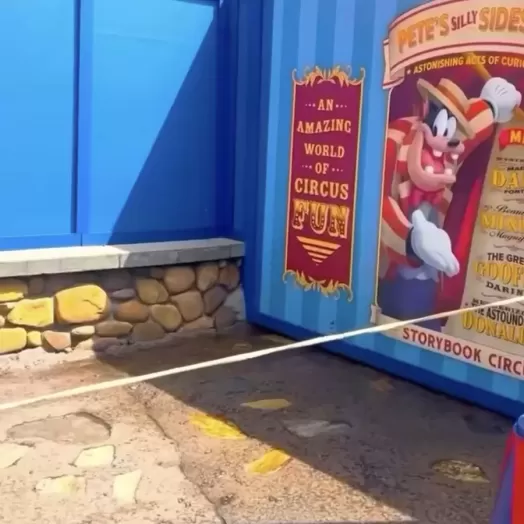 Storybook Circus Hidden Mickey