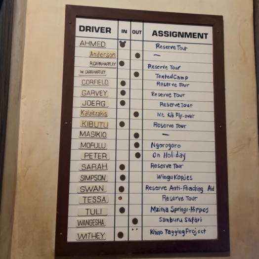 Kusafiri Coffee Shop & Bakery Hidden Mickey