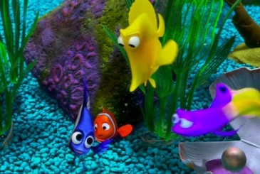 Finding Nemo Aquarium Hidden Mickey Find Mickeys