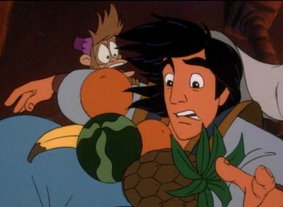 Aladdin and the King of Thieves Hidden Mickey