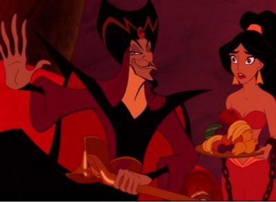 Aladdin Hidden Mickey Jafar scene