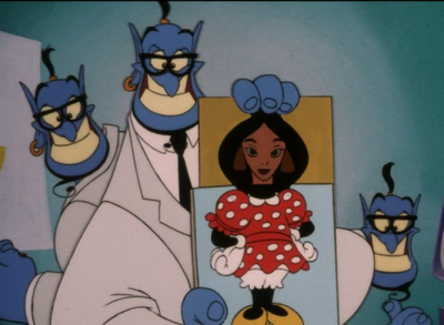 Aladdin and the King of Thieves Hidden Minnie Mouse