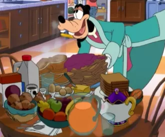 An Extremely Goofy Movie Hidden Mrs. Potts and Hidden Mickeys