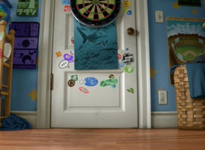 Andy's Room Hidden Mickey