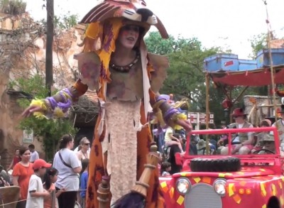 Mickey's Jammin' Jungle Parade Hidden Mickey