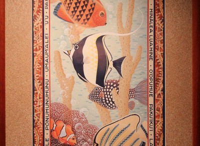 Aulani Resorts Guest Room Fish Sea Art Hidden Mickey